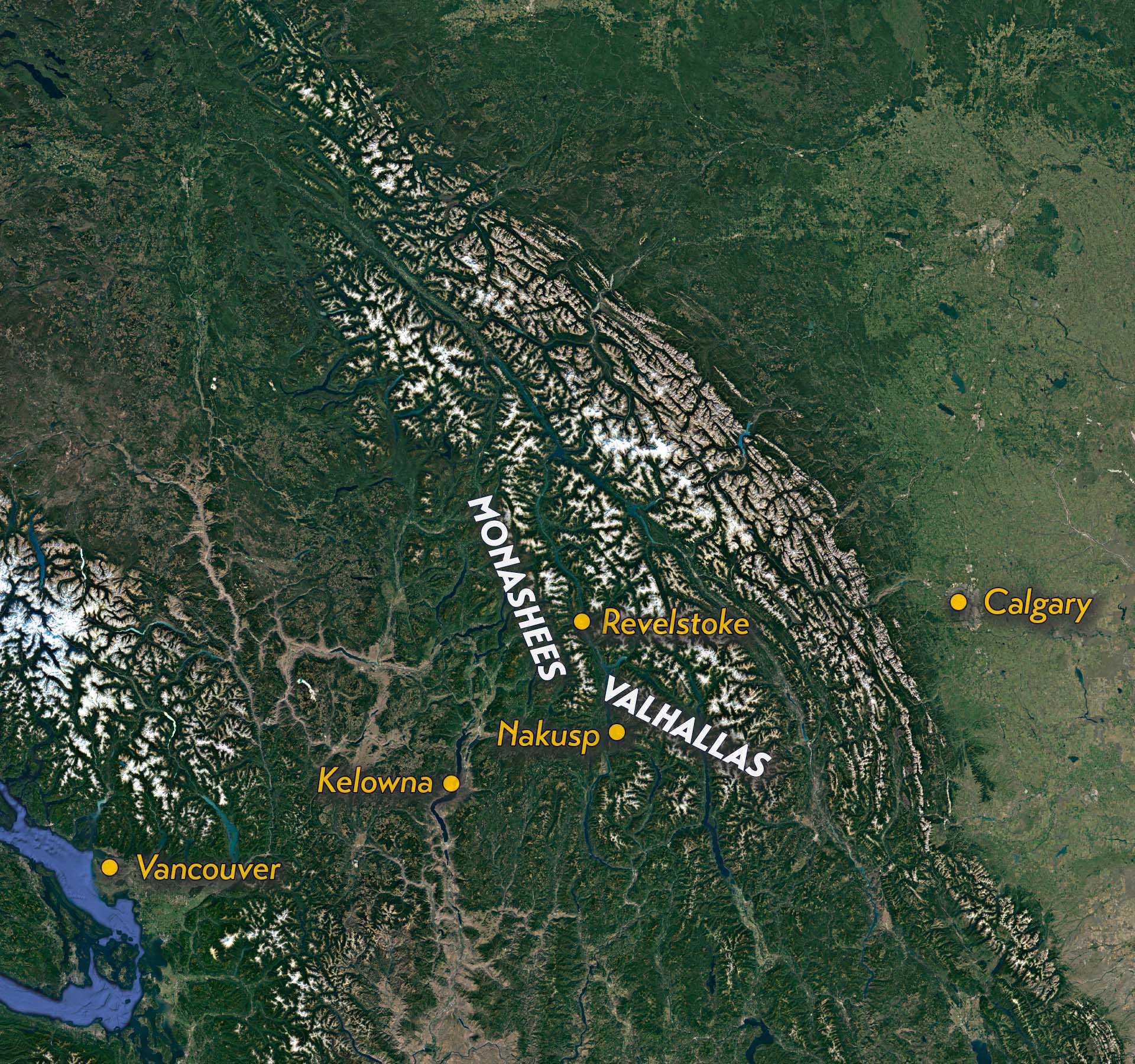 Canada Heli-Ski Locations